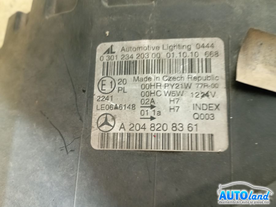 Far Stanga MERCEDES-BENZ C-CLASS (W204) 2007-2025 Cod A2048208361