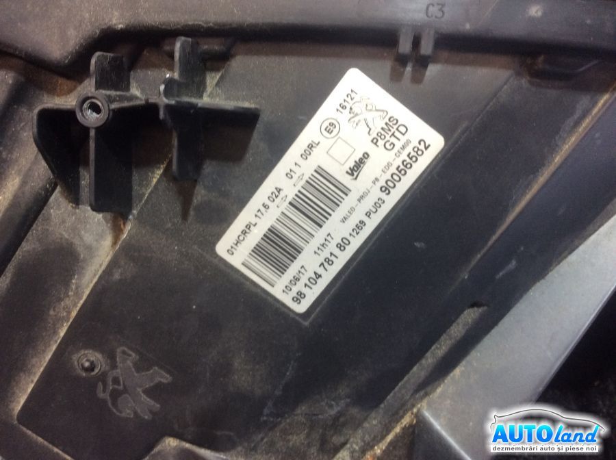 Far Stanga PEUGEOT 3008 2009-2025