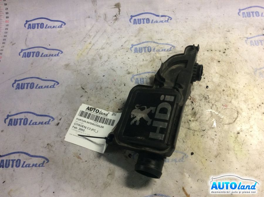 Furtun Intercooler Turbo CITROEN C3 (FC_) 2002-2025 Cod 9647507680