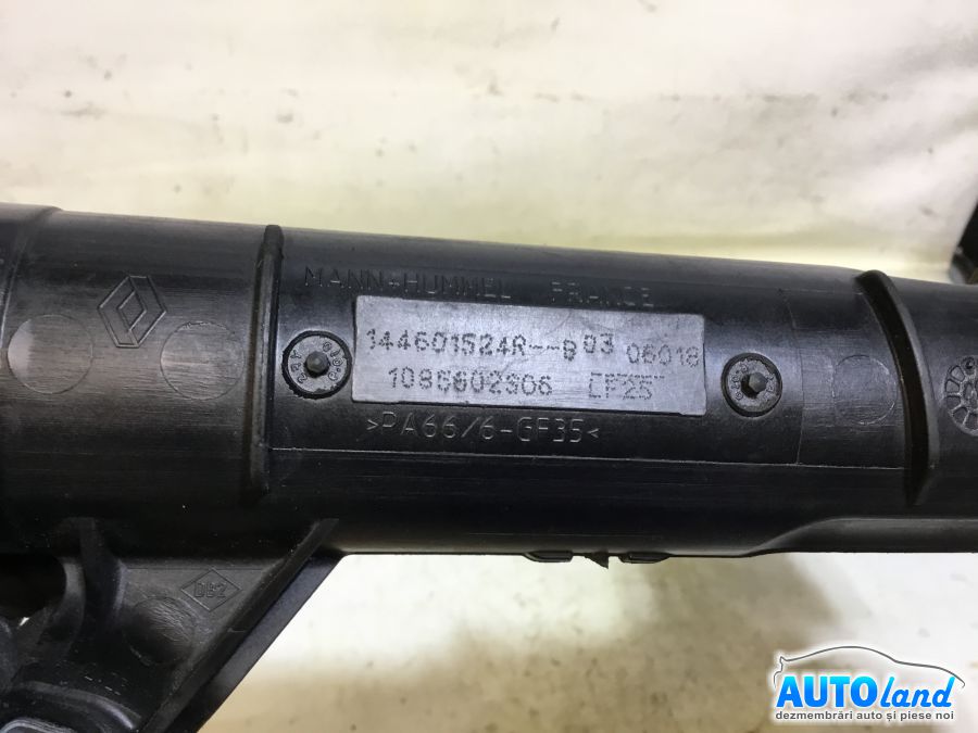 Furtun Intercooler Turbo DACIA DUSTER 2010-2025 Cod 144601524R