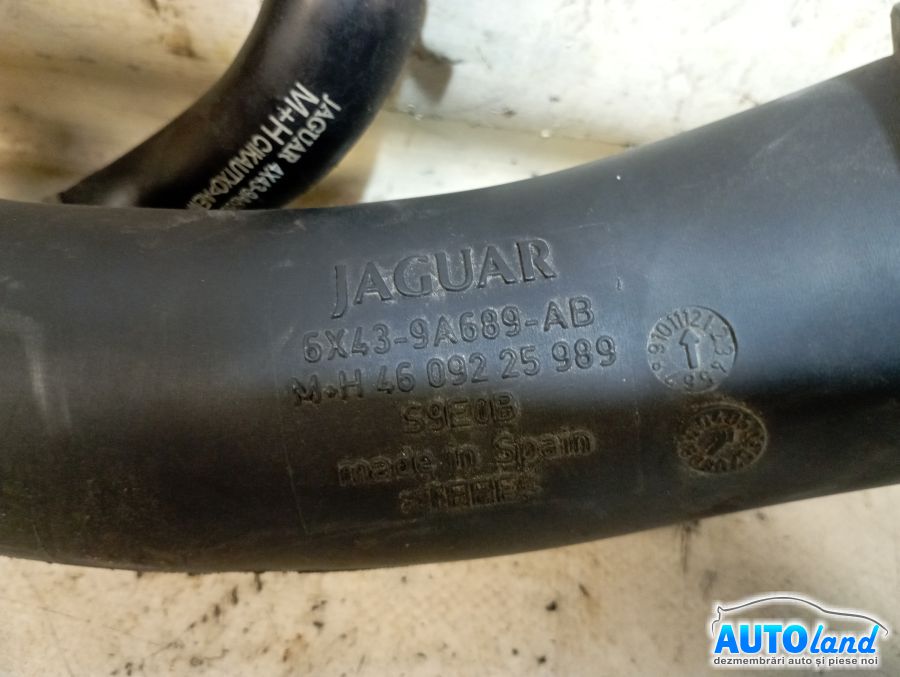 Furtun Intercooler Turbo JAGUAR X-TYPE (CF1) 2001-2026 Cod 6X439A689AB