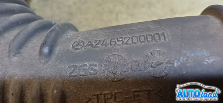 Furtun Intercooler Turbo MERCEDES-BENZ B-CLASS (W246) 2011-2025 Cod A2700900844