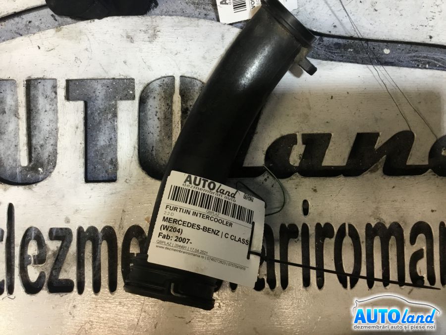 Furtun Intercooler Turbo MERCEDES-BENZ C CLASS (W204) 2007-2025 Cod A6460980207