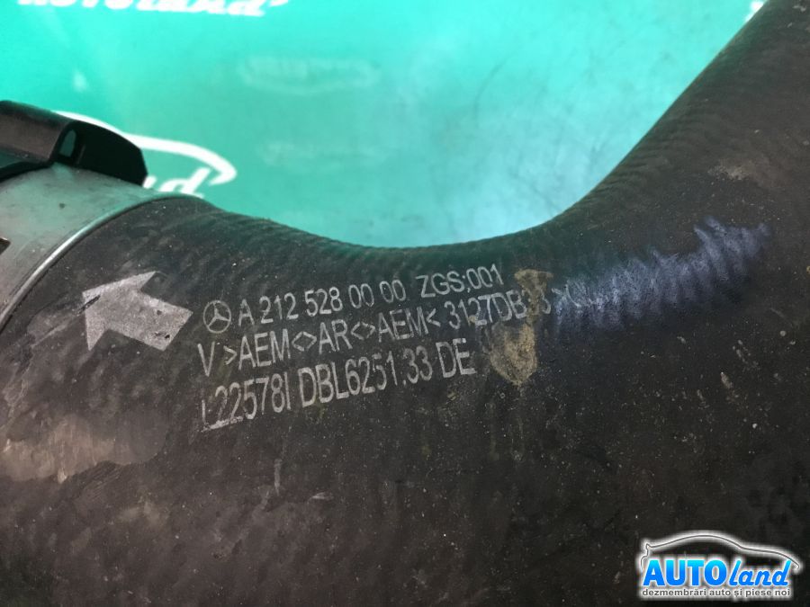 Furtun Intercooler Turbo MERCEDES-BENZ E-CLASS (W212) 2009-2025 Cod A2125280000