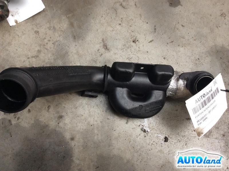 Furtun Intercooler Turbo PEUGEOT 307 (3A/C) 2000-2025 Cod 9653778480