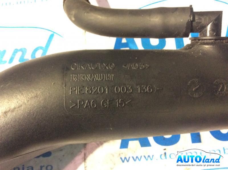 Furtun Intercooler Turbo RENAULT MEGANE III Hatchback (BZ0/1_) 2008-2025 Cod 8201003136