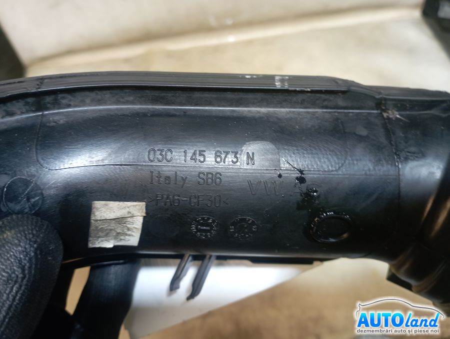 Furtun Intercooler Turbo SKODA YETI (5L) 2009-2025 Cod 03C145673N