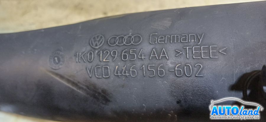 Furtun Intercooler Turbo VOLKSWAGEN GOLF V (1K1) 2003-2025 Cod 1K0129654AA