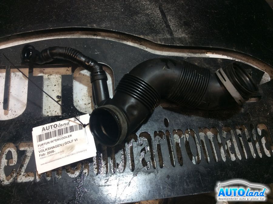 Furtun Intercooler Turbo VOLKSWAGEN GOLF VI 2008-2025 Cod 3C0129654M