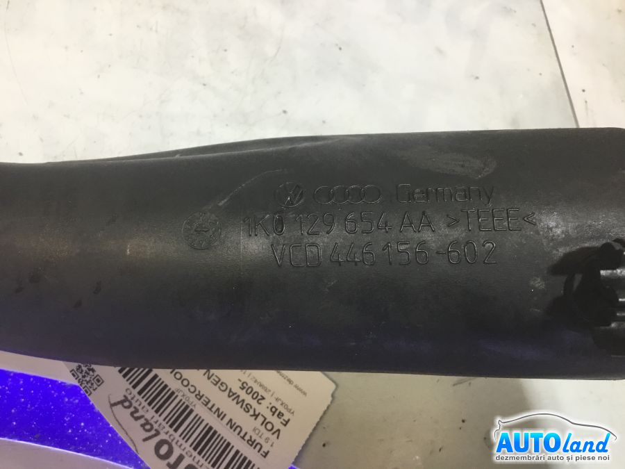 Furtun Intercooler Turbo VOLKSWAGEN PASSAT (3C2) 2005-2025