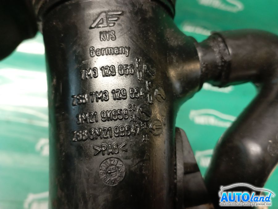 Furtun Intercooler Turbo VOLKSWAGEN SHARAN 2000-2010 Cod 7M3129656