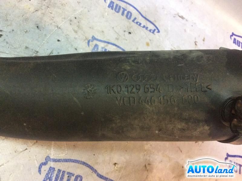 Furtun Intercooler Turbo VOLKSWAGEN TOURAN (1T1,1T2) 2003-2025 Cod 1K0129654D