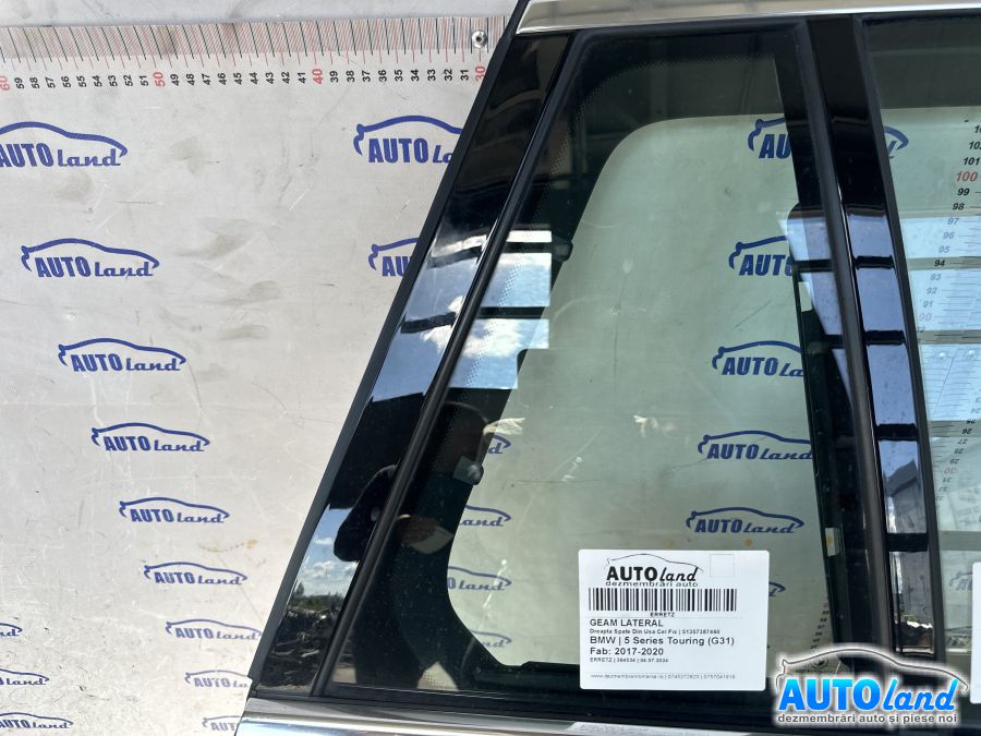 Geam Lateral BMW 5 Series Touring (G31) 2017-2020 Cod 51357387460