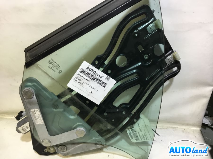 Geam Lateral PEUGEOT 207 CC (WD_) 2007-2025 Cod 9680223280
