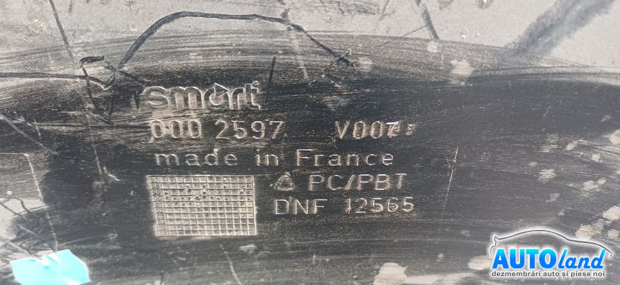 Haion/Portbagaj SMART CITY-COUPE (MC01) 1998-2004 Cod 0002597