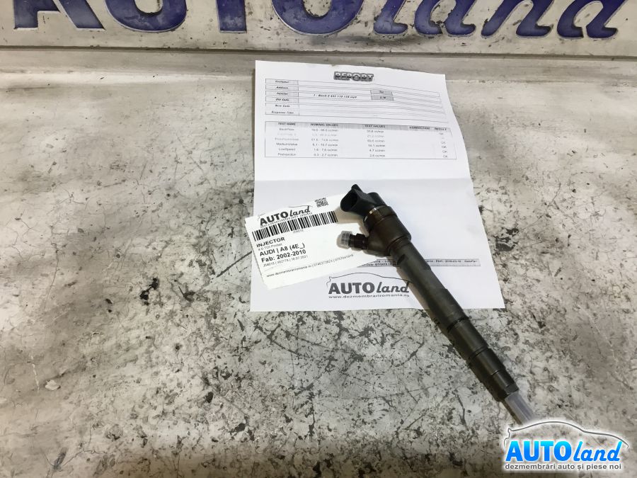 Injector AUDI A8 (4E_) 2002-2010 Cod 0445110158
