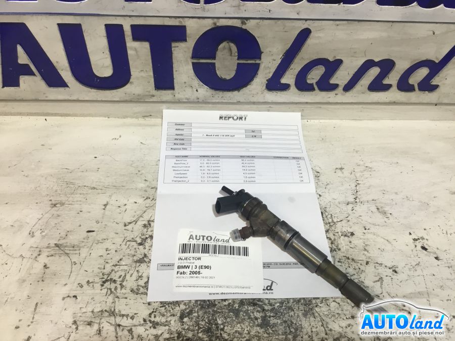 Injector BMW 3 (E90) 2005-2025 Cod 0445110209