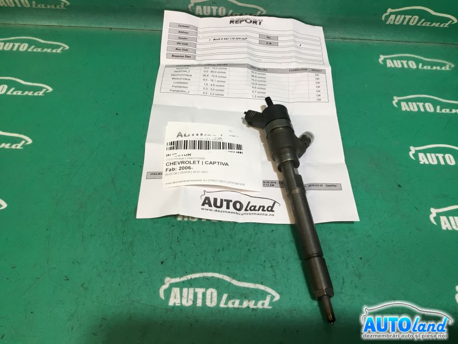 Injector CHEVROLET CAPTIVA 2006-2025 Cod 0445110269