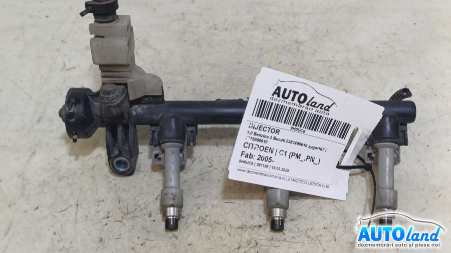 Injector CITROEN C1 (PM_,PN_) 2005-2025 Cod 2325000010