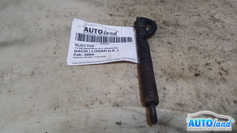 Injector DACIA LOGAN (LS_) 2004-2025 Cod 8200365186