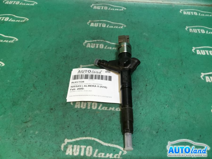 Injector NISSAN ALMERA II (N16) 2000-2025 Cod 16600BN800