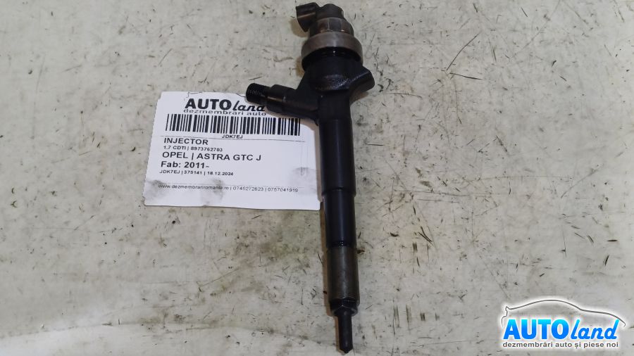 Injector OPEL ASTRA GTC J 2011-2025 Cod 8973762703