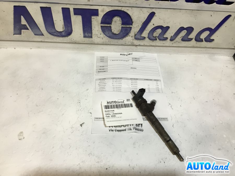 Injector OPEL INSIGNIA 2008-2026 Cod 0445110327