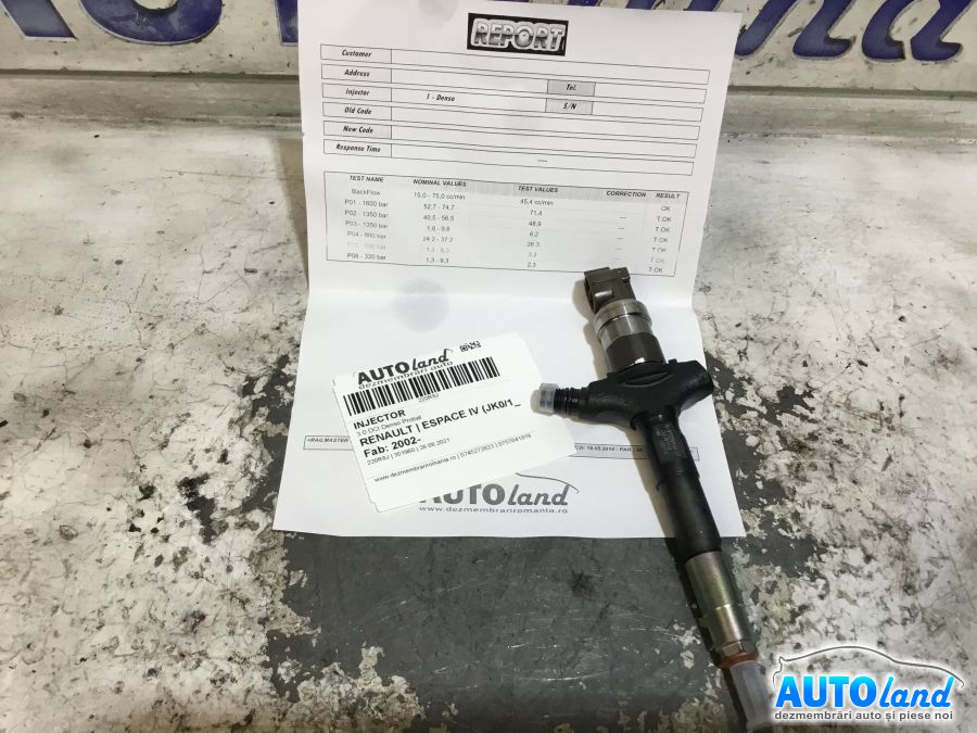 Injector RENAULT ESPACE IV (JK0/1_) 2002-2025 Cod 8972391617