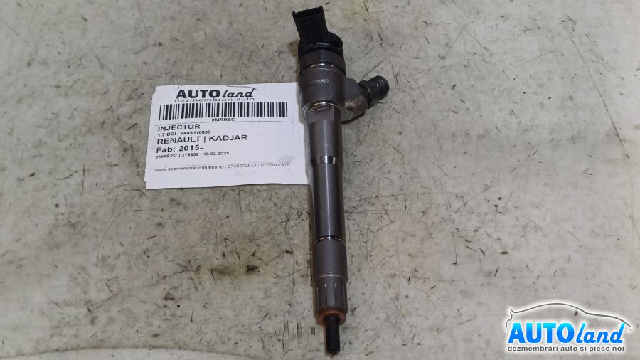 Injector RENAULT KADJAR 2015-2026 Cod 0445110895