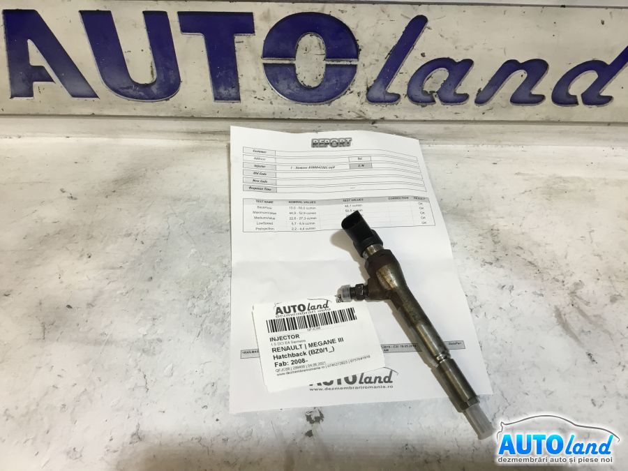 Injector RENAULT MEGANE III Hatchback (BZ0/1_) 2008-2025 Cod 8200842205