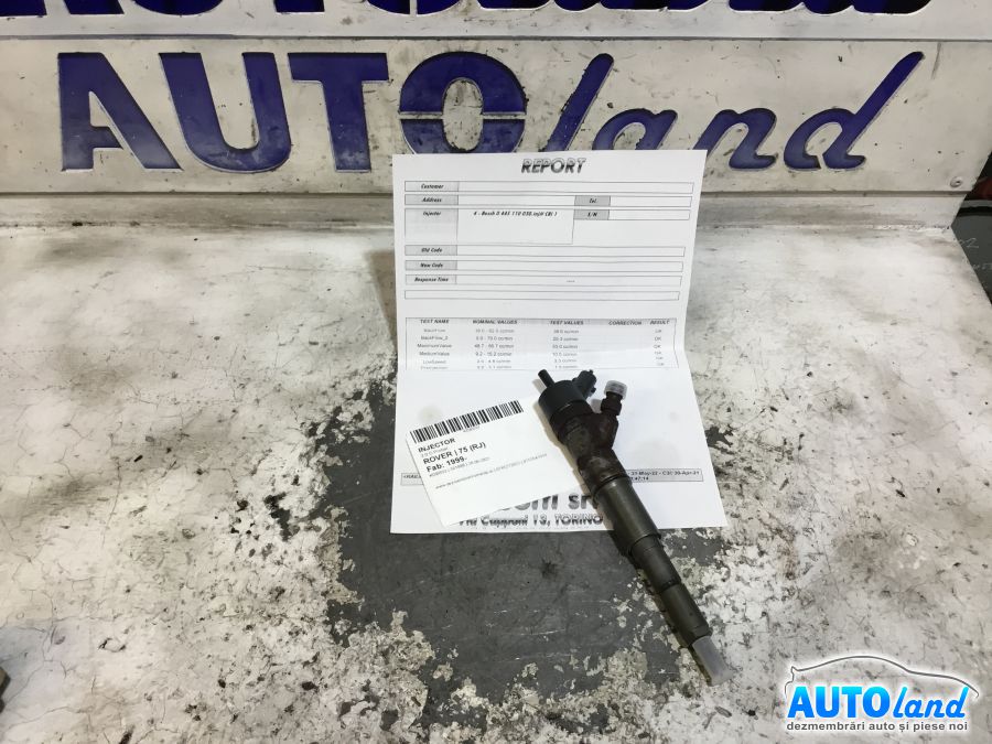 Injector ROVER 75 (RJ) 1999-2025 Cod 0445110030