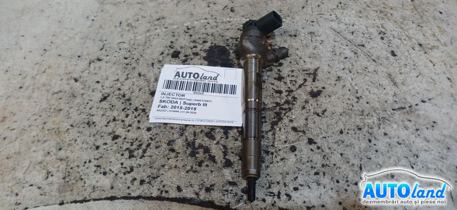 Injector SKODA Superb III 2015-2019 Cod 0445110473
