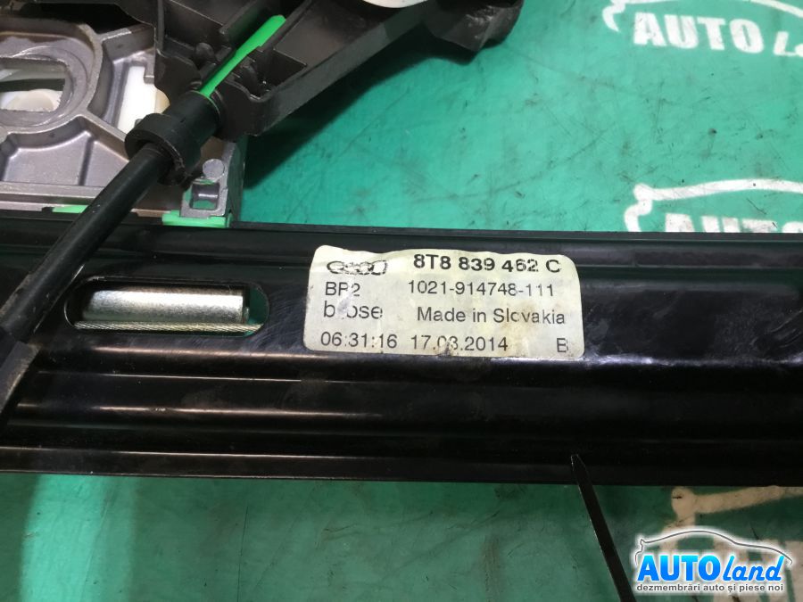 Macara geam AUDI A5 2007-2025 Cod 8T8839462C