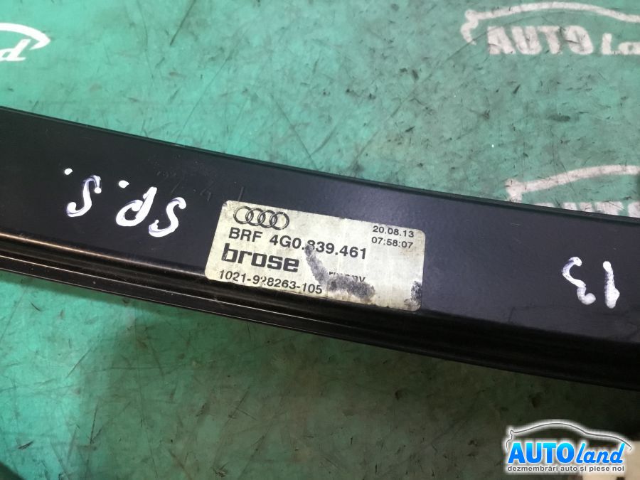 Macara geam AUDI A6 (4G) 2011-2025 Cod 4G0839461