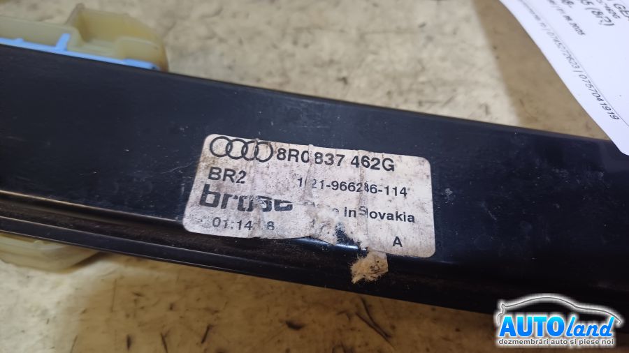 Macara Geam AUDI Q5 (8R) 2008-2025 Cod 8R0837462G