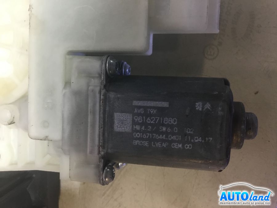 Macara geam PEUGEOT 308 (4A_,4C_) 2007-2025