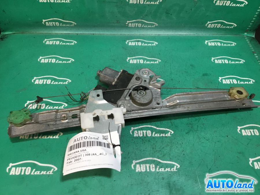 Macara geam PEUGEOT 308 (4A_,4C_) 2007-2025 Cod 9657247680