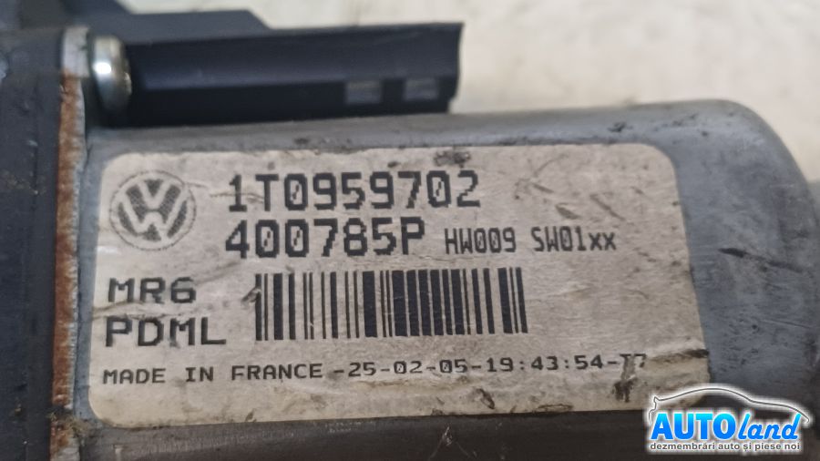 Macara geam VOLKSWAGEN GOLF V (1K1) 2003-2025 Cod 1K0959792C