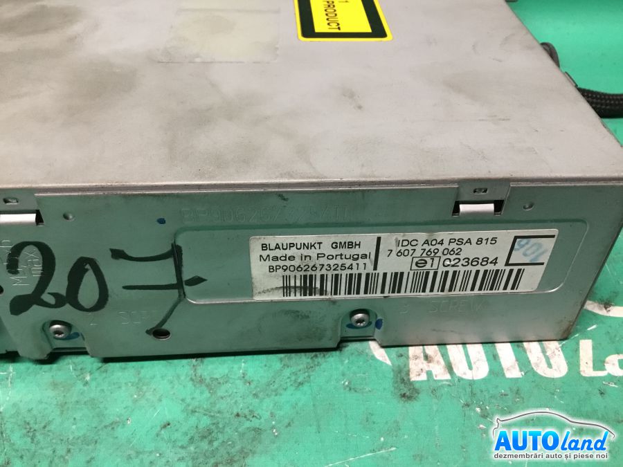 Magazie CD PEUGEOT 207 (WA_,WC_) 2006-2025 Cod 7607769062