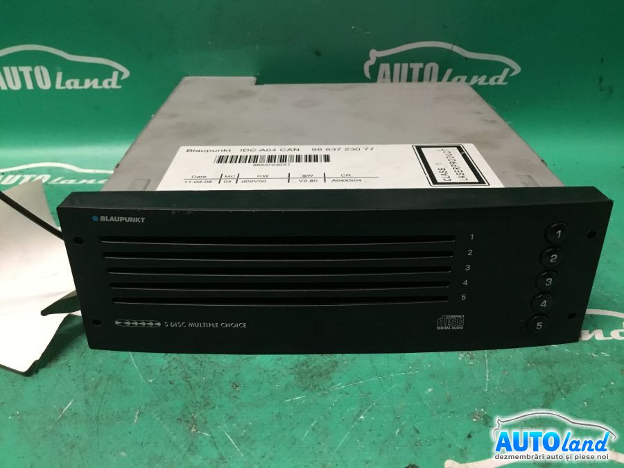 Magazie CD PEUGEOT 207 (WA_,WC_) 2006-2025 Cod 7607769069