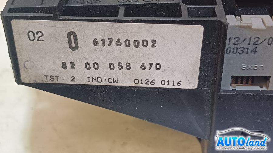 Maneta Semnalizare RENAULT CLIO II (BB0/1/2_,CB0/1/2_) 1998-2025 Cod 8200058670