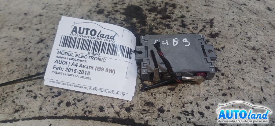 Modul Electronic AUDI A4 Avant (B9 8W) 2015-2018 Cod 4M0035456A