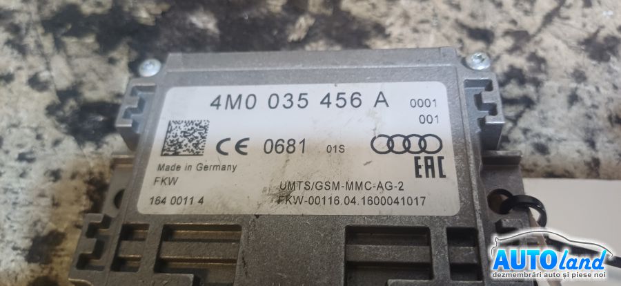 Modul Electronic AUDI A4 Avant (B9 8W) 2015-2018 Cod 4M0035456A