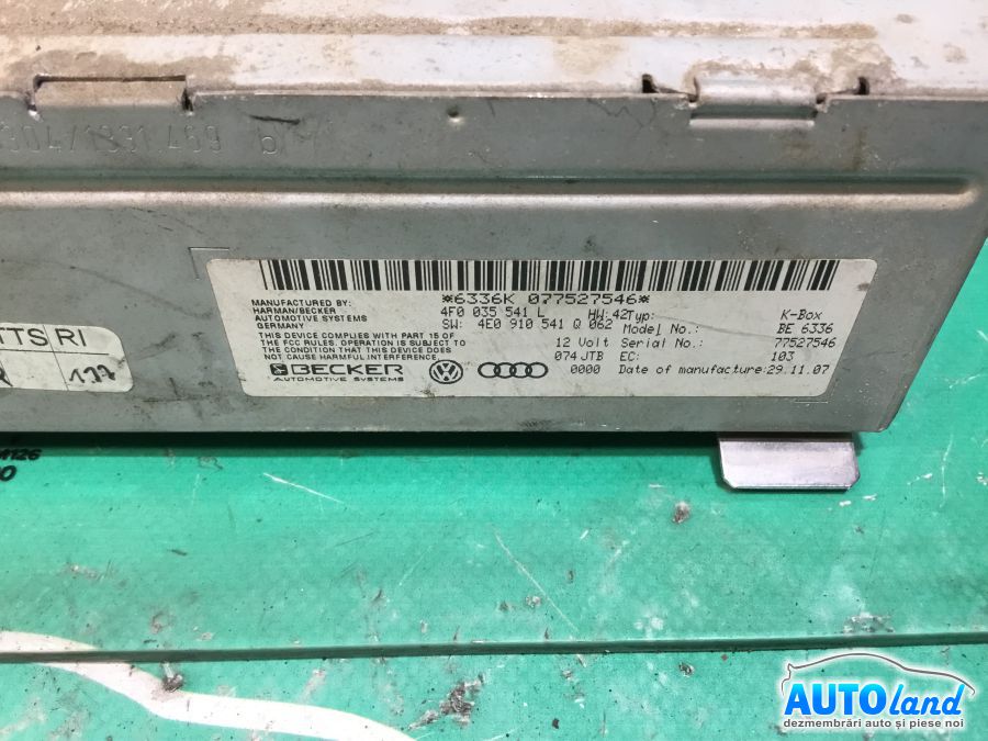 Modul electronic AUDI A5 2007-2025 Cod 4F0035541L