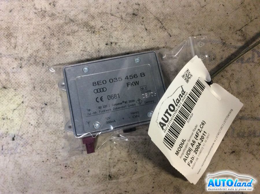Modul electronic AUDI A6 (4F2,C6) 2004-2011 Cod 8E0035456B
