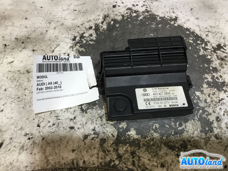 Modul electronic AUDI A8 (4E_) 2002-2010 Cod 4E0907280A
