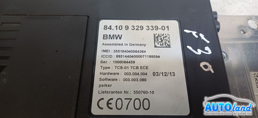 Modul Electronic BMW 3 (F30) 2011-2026 Cod 9329339