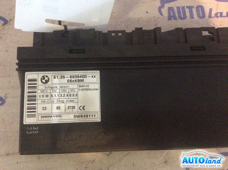 Modul electronic BMW 5 (E60) 2003-2025 Cod 6939400