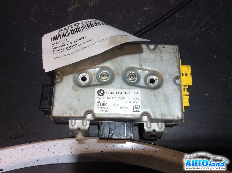 Modul electronic BMW 5 (E60) 2003-2025 Cod 6941429