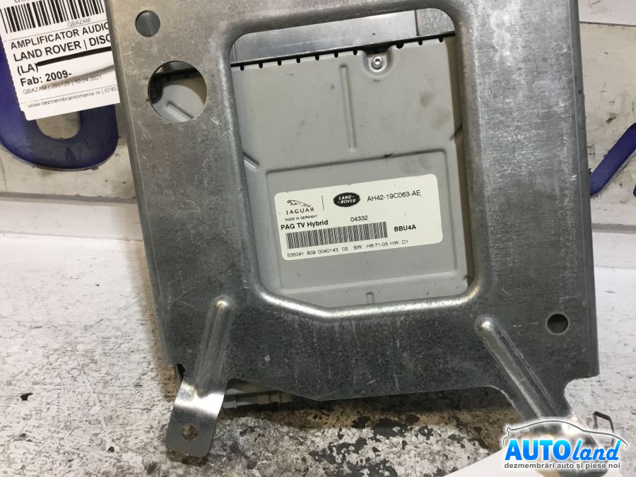 Modul electronic LAND ROVER DISCOVERY IV (LA) 2009-2025 Cod AH4219C063AE